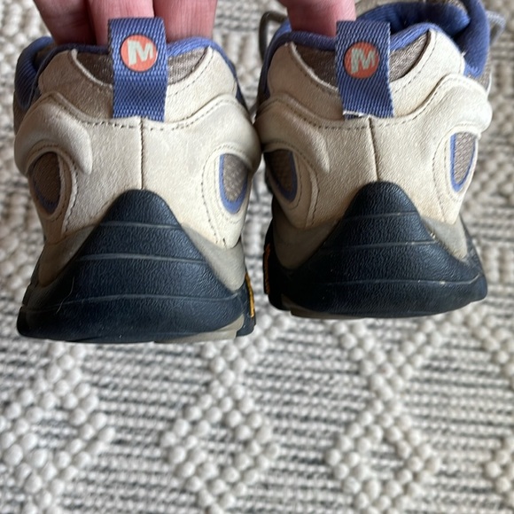 MERRELL Moab 2 Ventilator Hiking Shoes Blue Gray White Women’s Size 9 EU 40 - Picture 10 of 13